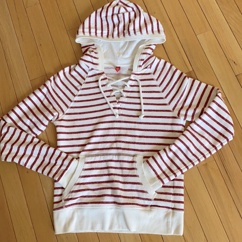 H&M Striped Hoodie